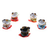 5pcs Waving Hand Fortune Cat Animal Statue Figure Toy Home Decoration #C