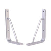 2Pcs Wall Shelf Bracket Heavy Duty Supporter L Shaped Angle Bracket 6 inch