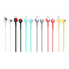 Mobile Phone USB Cable Holder Elbow Charging Cable for Android Phones white