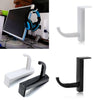 Headphone Headset Hanger Holder Wall PC Monitor Stand Hook Sticky Black