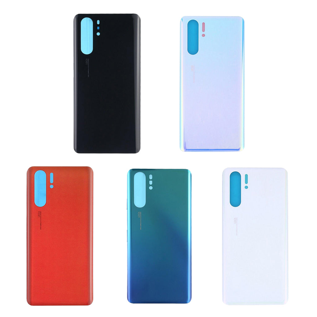 Back Battery Cover Rear Glass Door Housing Case for Huawei P30Pro Black