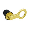 Rubber Brass Snap Tight Flip Style Hull Livewell Boat Drain Plug for Boat