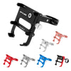 360 Rotation Mobile Phone Holder Bike Handlebar Mount Adjustable Black