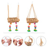 Pet Birds Cage Hanging Hammock Climbing Toys For Small Animals Birds Parrots