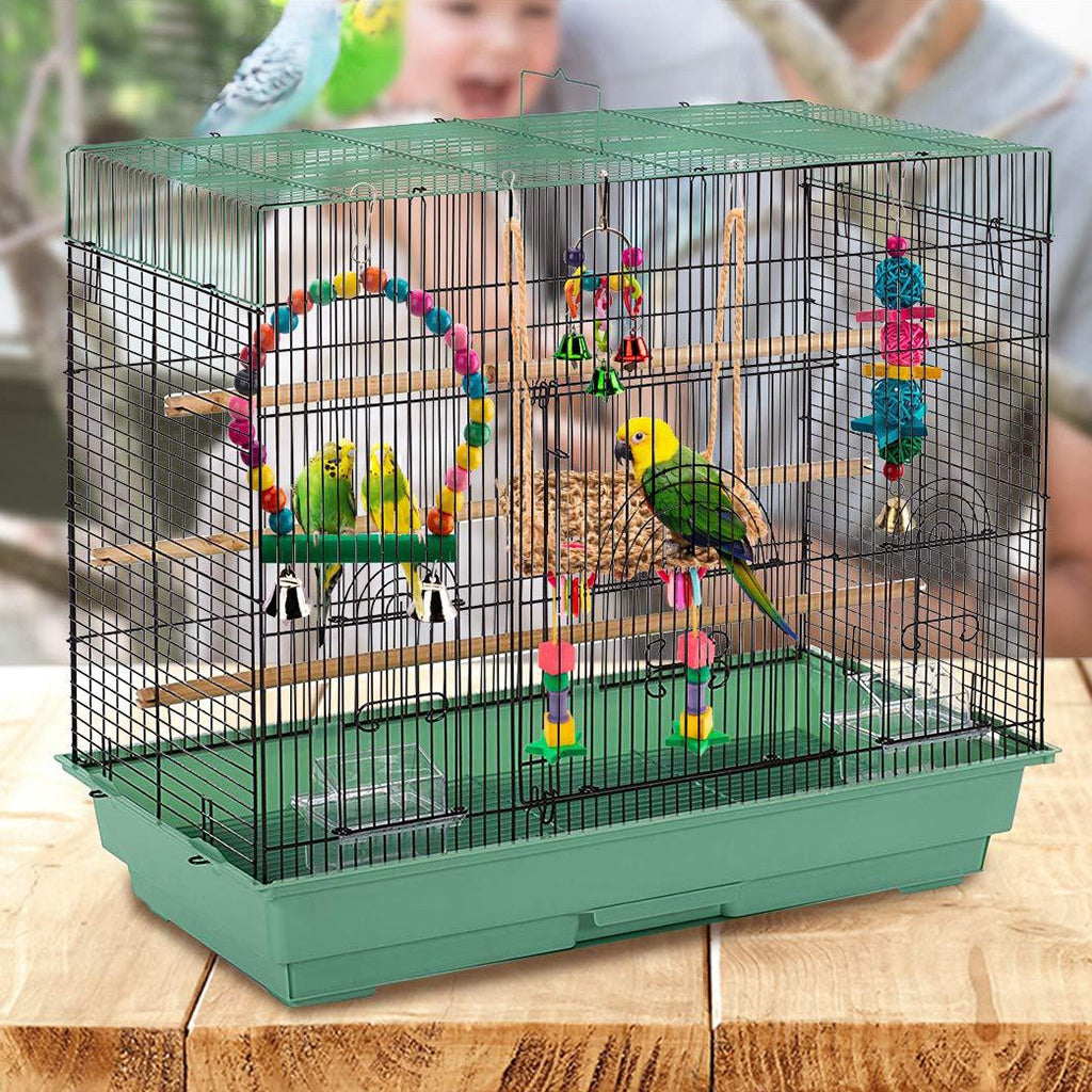 Pet Birds Cage Hanging Hammock Climbing Toys For Small Animals Birds Parrots