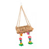 Pet Birds Cage Hanging Hammock Climbing Toys For Small Animals Birds Parrots