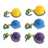 Foam Ball Pet Dog Training Toy Ball with Rope Purple_L