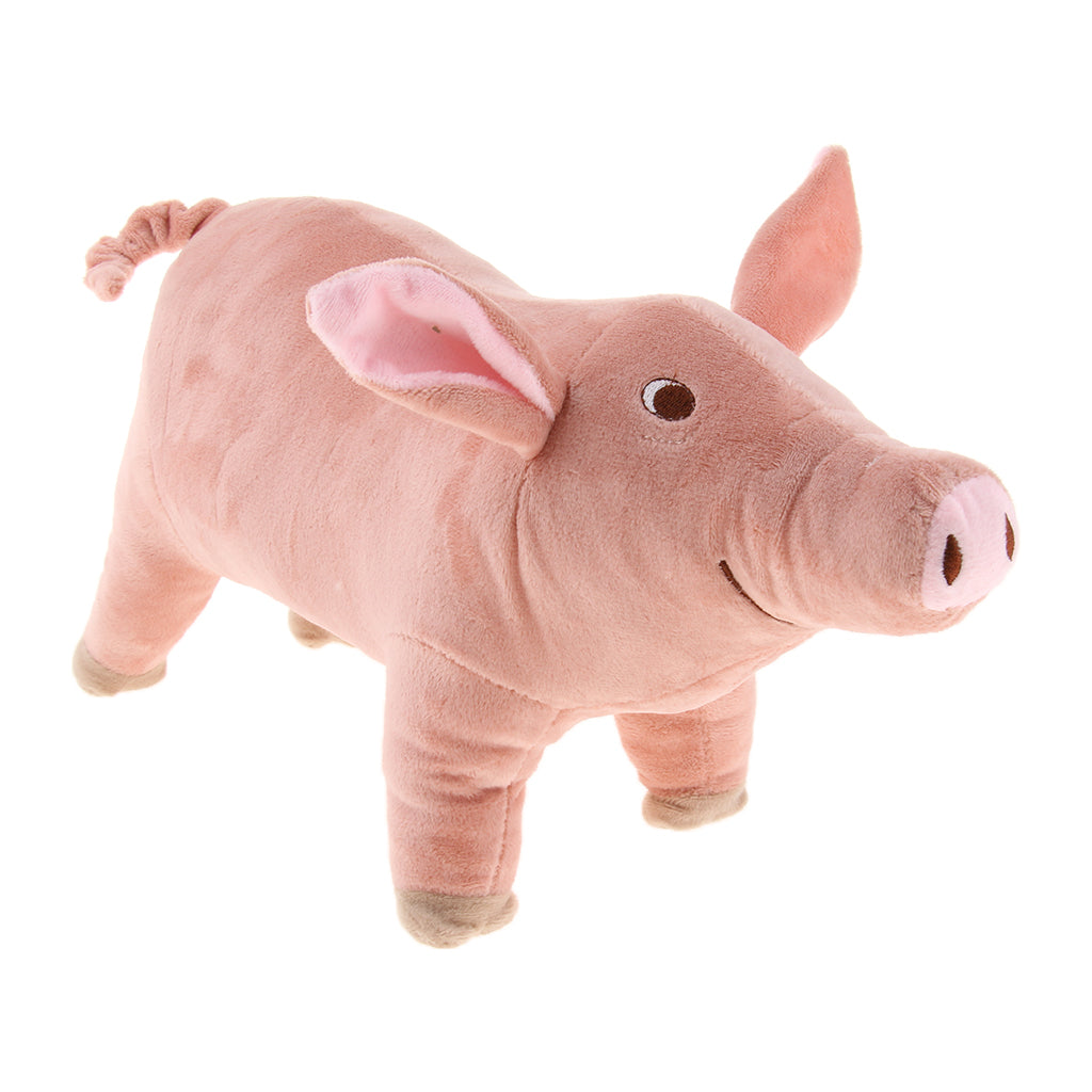 Pig Shape Pet Dog Puppy Cotton Chew Toy Tooth Cleaning Exercise Toy Large