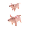 Pig Shape Pet Dog Puppy Cotton Chew Toy Tooth Cleaning Exercise Toy Large