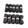 10Pcs Pet Dog Puppy Waste Poop Bags Standard and Biodegradable Black