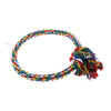 Pet Bite-resistant Cotton Rope Swing Bird Toy Round Circle Ring  L