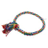 Pet Bite-resistant Cotton Rope Swing Bird Toy Round Circle Ring  L