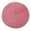 Round Shape Dog Cat Coral Fleece Mat Warm Sleep Bedding Nest Pet Pad Pink S