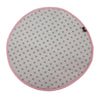 Round Shape Dog Cat Coral Fleece Mat Warm Sleep Bedding Nest Pet Pad Pink S