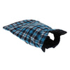 Windproof British Style Plaid Dog Vest Winter Coat Warm Apparel Cold Weather Blue M