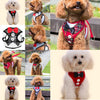 Adjustable Dog Harness Traction Rope Dog Vest Clothes Star