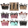 25pcs Makeup Cosmetic Brushes Set for Foundation Powder Concealer Blending Black Coffee