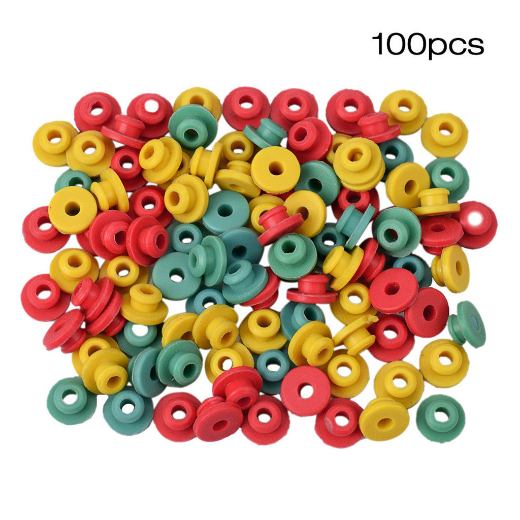 Tattoo Grommets/O Rings/Rubber Band/Cleaning Brush Tattoo Supply Kit Green