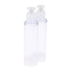 2Pcs Empty Airless Vacuum Pump Bottles Travel Cosmetic Containers 100ml