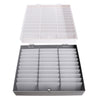 30Grids Acrylic Nail Tips Display Removable False Nail Art Storage Box White