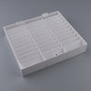 30Grids Acrylic Nail Tips Display Removable False Nail Art Storage Box White