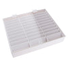 30Grids Acrylic Nail Tips Display Removable False Nail Art Storage Box White