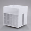 360 Rotating Lipstick Organizer Holder Rack Lipgloss Tower Stand 61 Grid White