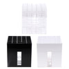 360 Rotating Lipstick Organizer Holder Rack Lipgloss Tower Stand 61 Grid White