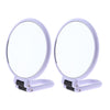 Dual Sided Folding Makeup Mirror w/ 5x/10x Magnification 5x Magnification