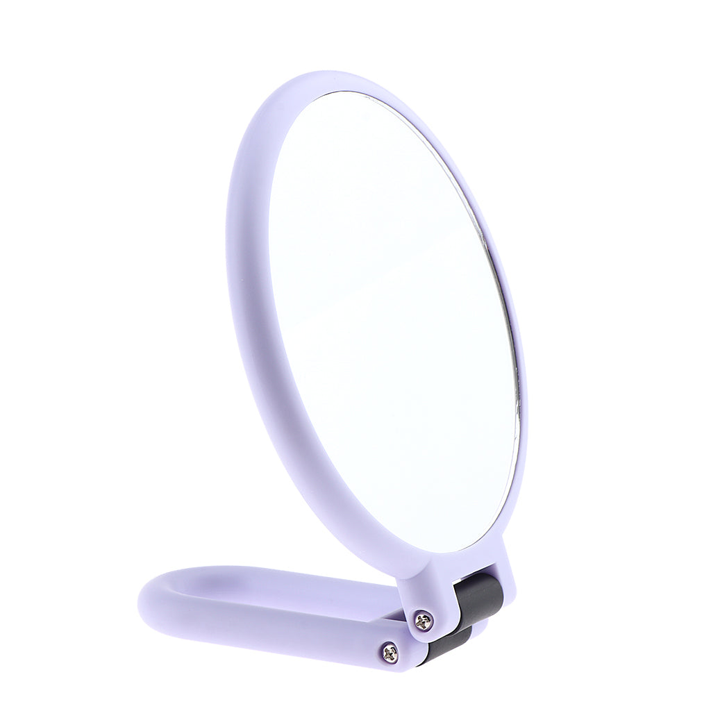 Dual Sided Folding Makeup Mirror w/ 5x/10x Magnification 5x Magnification