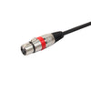 XLR Male to Female Audio Cord For Microphone Mixer Black and Red 20 meters