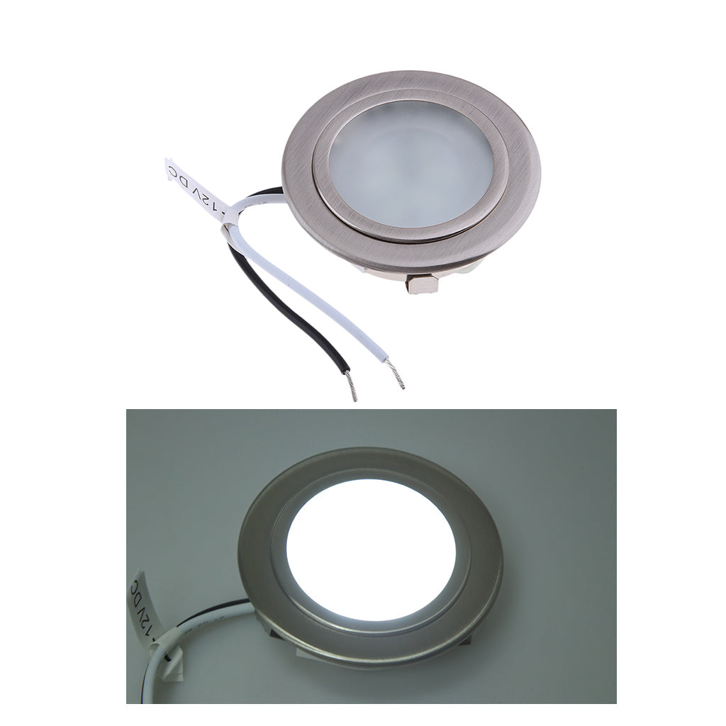 12V 6000K 2.5W LED 2.75 Inch Downlight Recessed Round Ceiling Spotlights