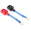 1 Pair Car Positive+Negative Battery Extension Cable Wire Connector Terminal