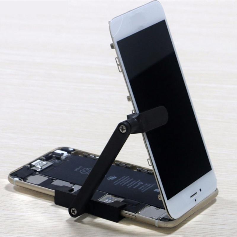 Universal Adjustable LCD Screen Phone Clamp Repair Standing Holder For iPhone 5 6 7 8 Plus Samsung Galaxy Note S7 S8