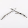 Silver  Stainless Steel Hair Extension Pliers for Micro Nano Ring Flat Shape