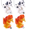 1.2m Funny Humping Spot Dog USB Charging Cable Fast Charger White Type-C