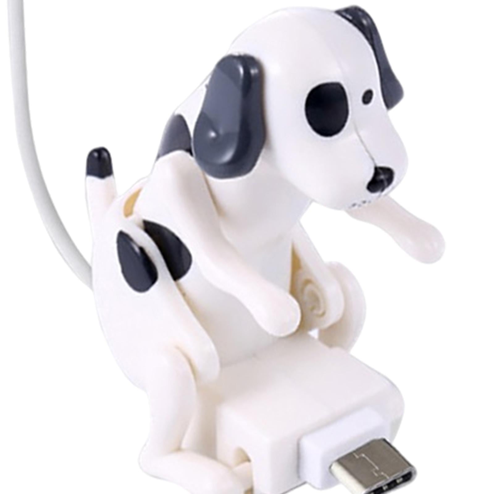 1.2m Funny Humping Spot Dog USB Charging Cable Fast Charger White Type-C