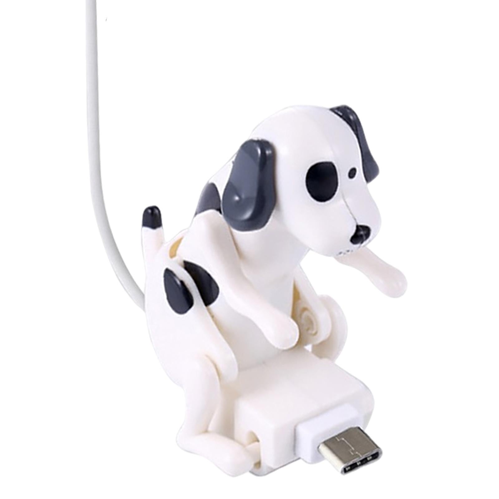 1.2m Funny Humping Spot Dog USB Charging Cable Fast Charger White Type-C