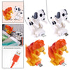 1.2m Funny Humping Spot Dog USB Charging Cable Fast Charger White Type-C