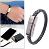 USB Charging Data Cable Mobile Phone Bracelet Wrist Band Chargers Type-C