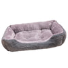 Pet Dog Cat Bed Winter Sleeping Comfy Removable Cushion Bed House House S