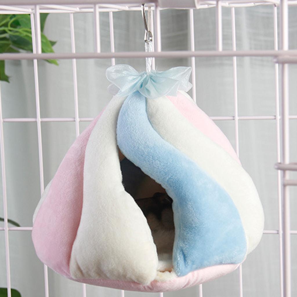 Pet Hammock Birds Hamster Squirrel Toy Guinea Pig Rat House Nest Hanging Bed