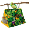 Bird Parrot Parakeet Budgie Hammock Cage Hut Tent Pet Bed Hanging Cave Toy M 23x15x18cm