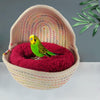 Pet Bird Cotton Nest Cage Soft Warm Tent Parrot Swing Toys Cockatiel Budgie