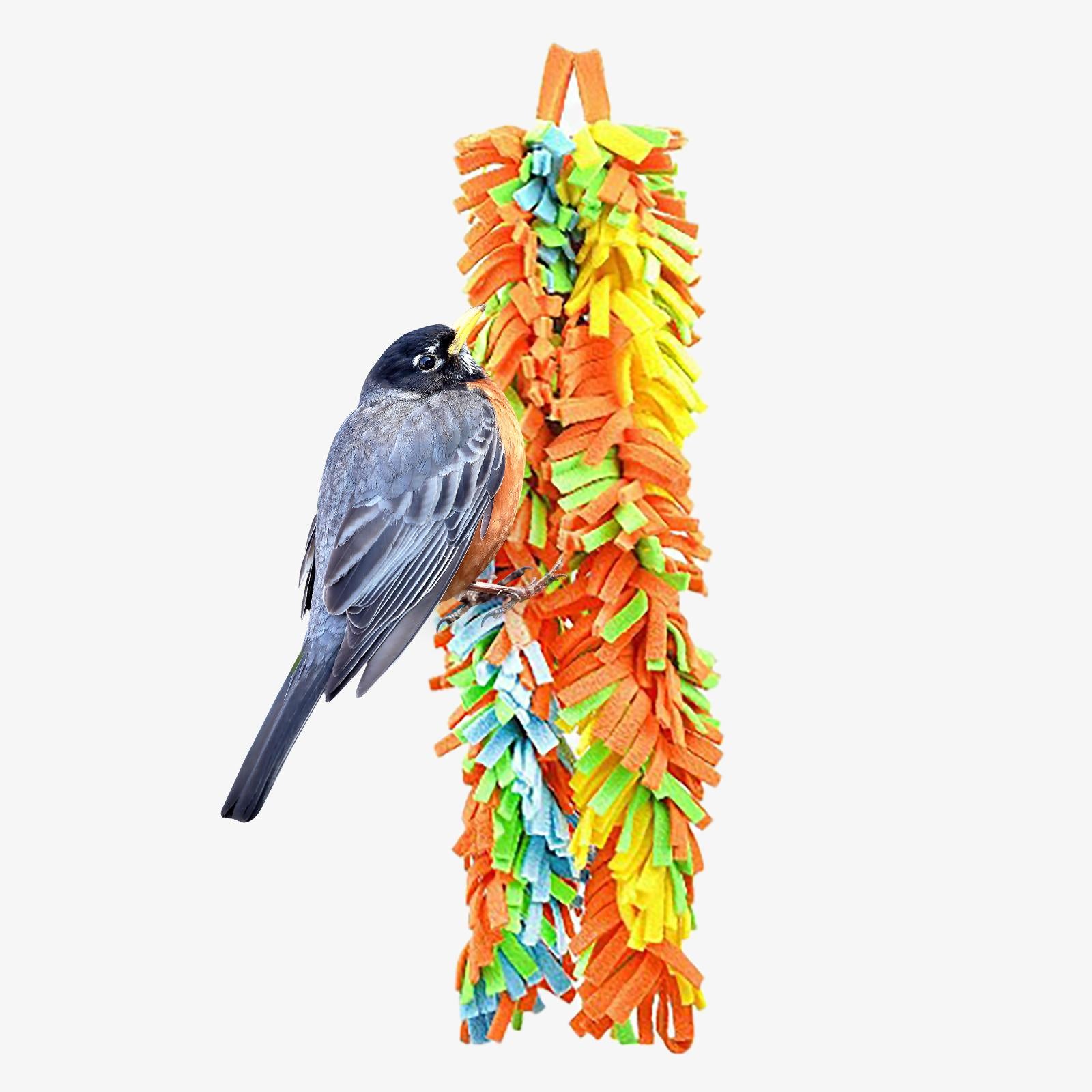 Bird Chewing Toy Funny Tearing Toy Cockatiel Training Toys Pet Supplies