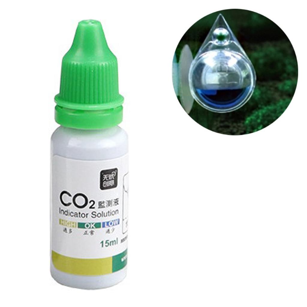 CO2 Drop Checker With Solutions Dual or Single Planted Aquarium Glass