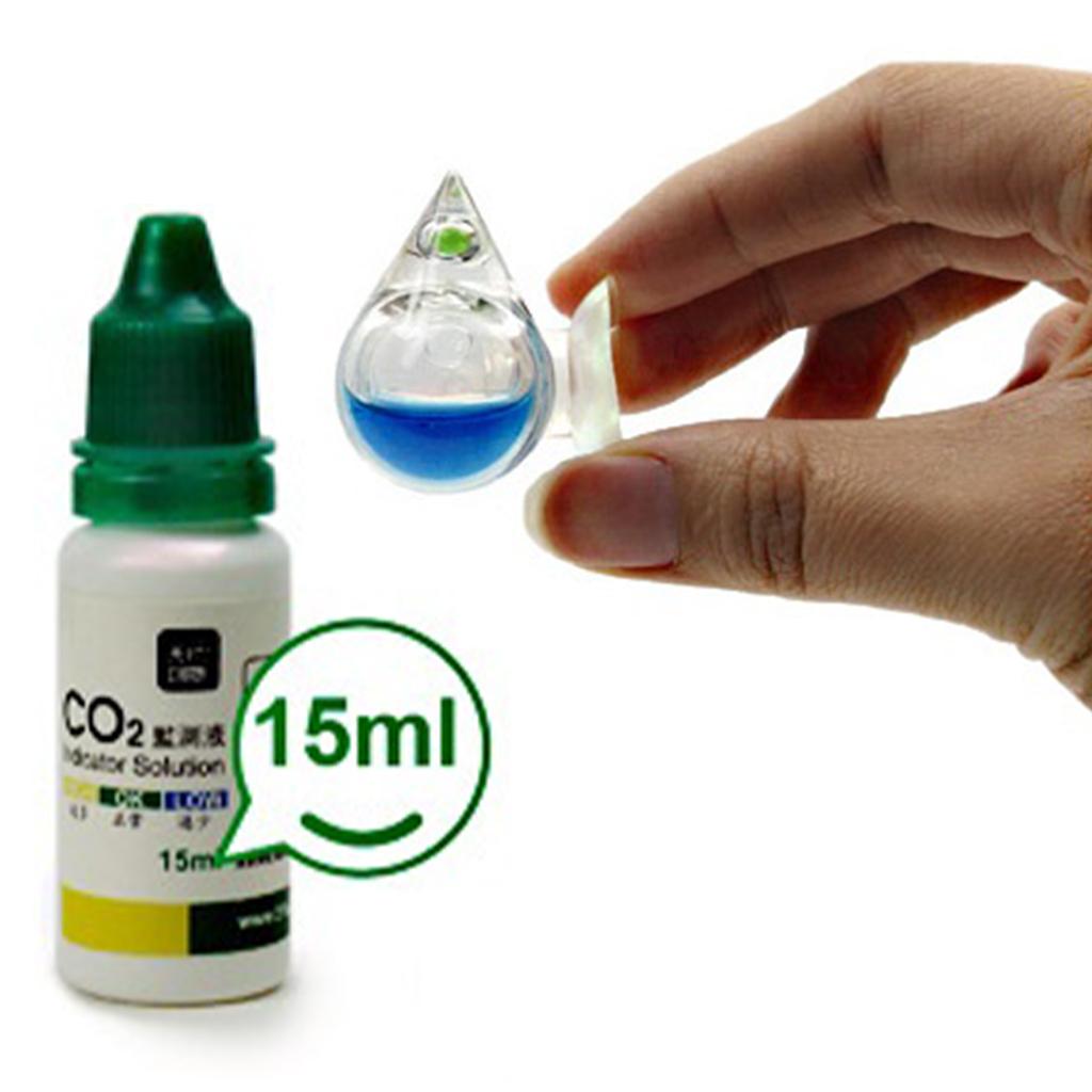 CO2 Drop Checker With Solutions Dual or Single Planted Aquarium Glass