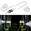 Glass Aquarium CO2 Diffuser Atomiser Connecting Tube Kit for Planted Tank