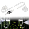 Glass Aquarium CO2 Diffuser Atomiser Connecting Tube Kit for Planted Tank