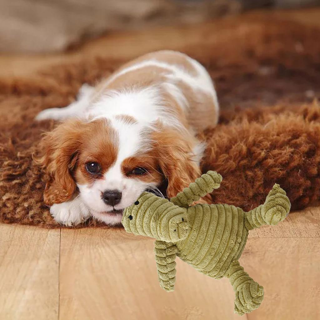 Cute Pet Dog Chew Toy Squeaky Soft Plush Play Sound Puppy Teeth Toys Crocodile